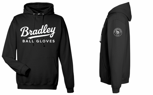 Bradley Ball Gloves Black Dugout Hoodie