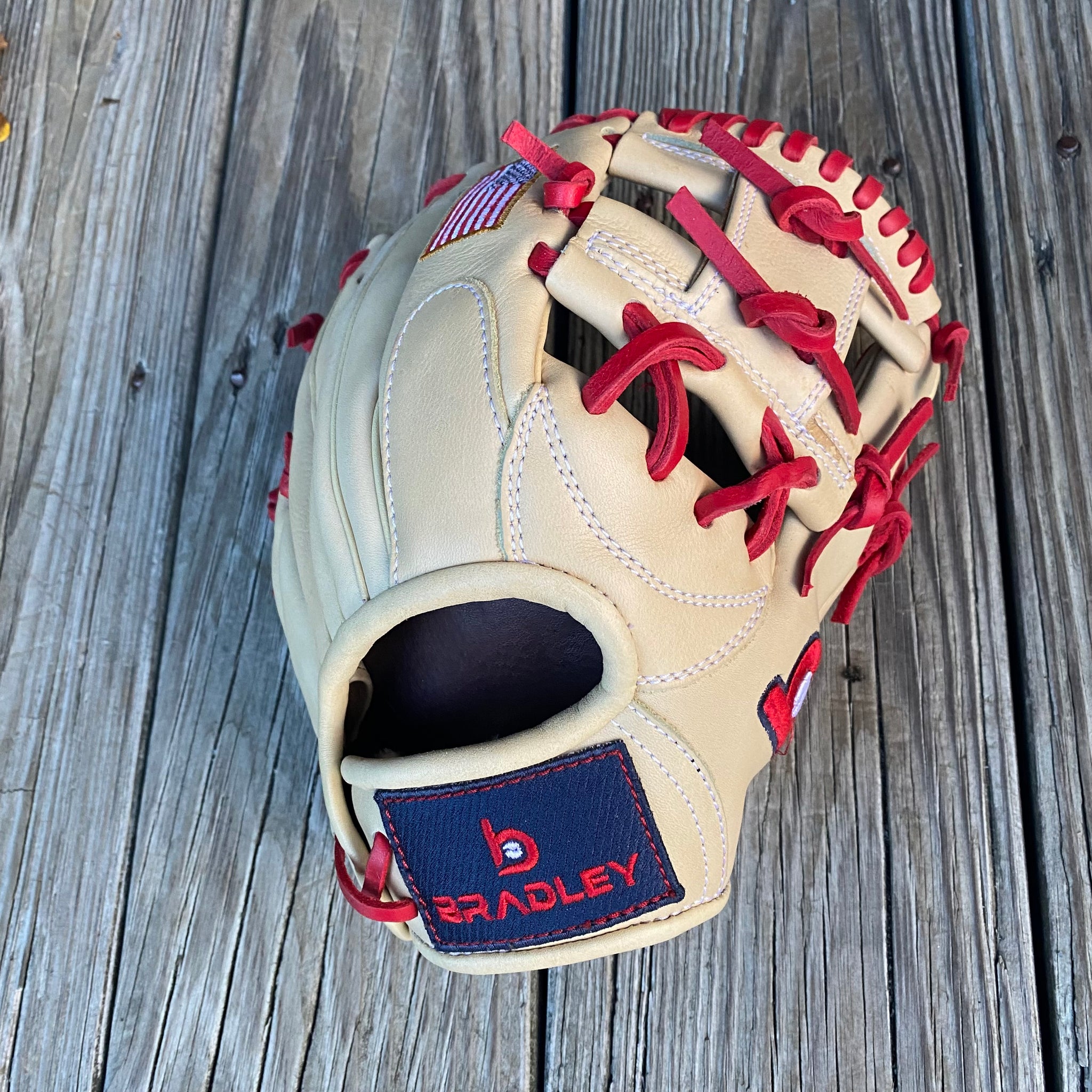 Blonde Baseball Gloves 