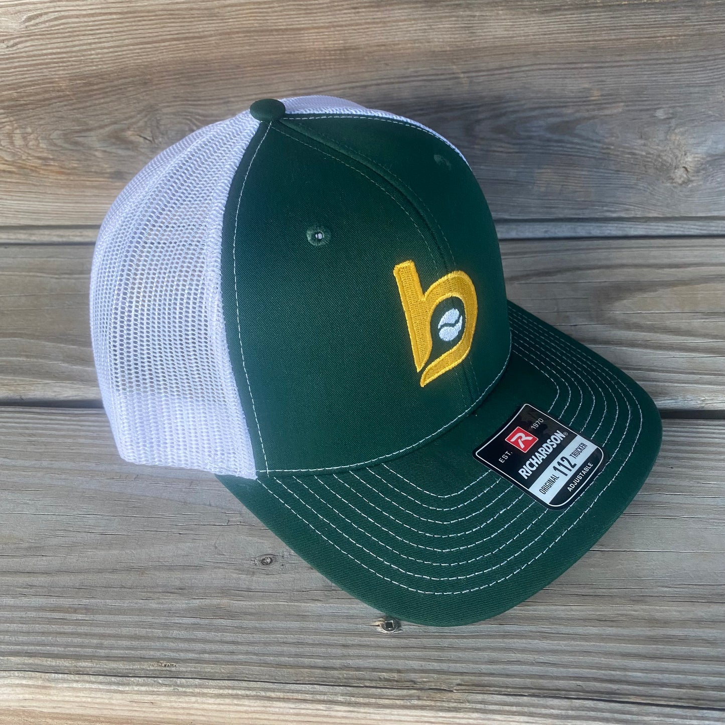 SURPRISE! 3 Bradley Baseball Stand Alone "b" Trucker Hats for $55