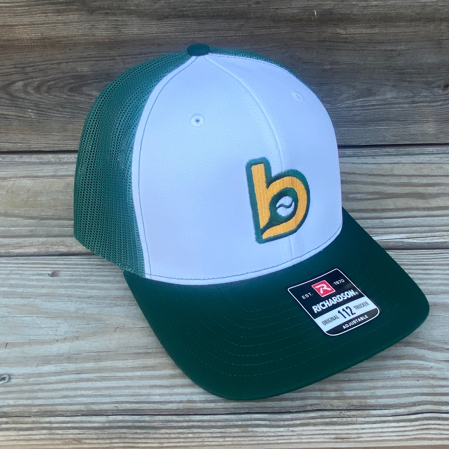 Bradley Baseball Stand Alone "b" Trucker Hat