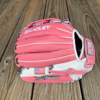 11.25" H-Web, T4 FP Elite Series LTD, Kip Leather (Pink/White/Gray) CLEARANCE 20% Taken off at Checkout