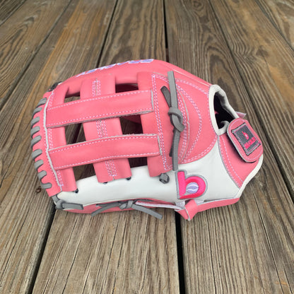 11.25" H-Web, T4 FP Elite Series LTD, Kip Leather (Pink/White/Gray) CLEARANCE 20% Taken off at Checkout